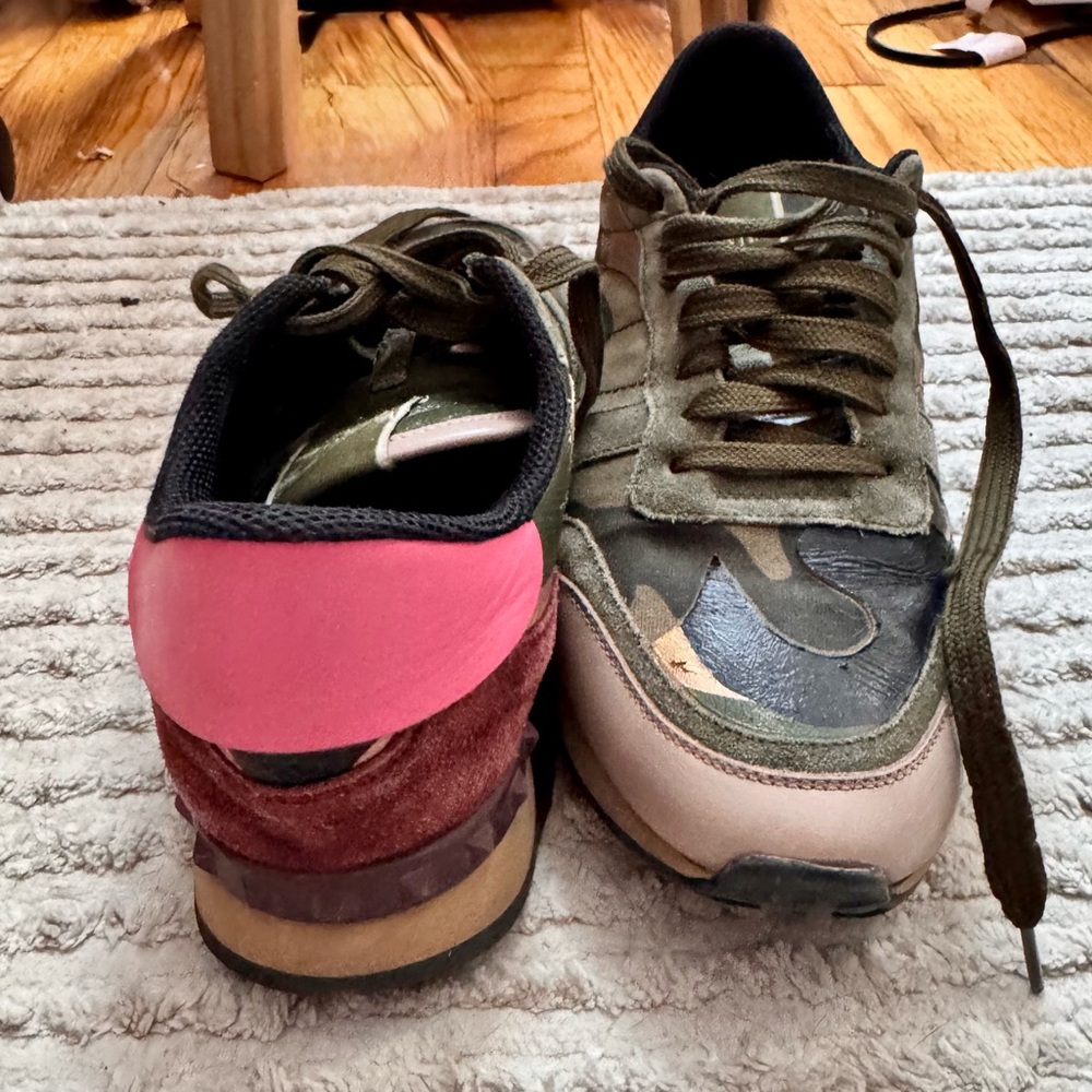 Valentino Garavani Rockrunner Camo Sneakers